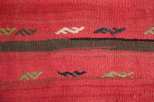 3.5x8 Turkish Kilim Rug | ATAN