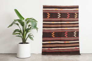 4x5.5 Turkish Kilim Rug | BEDIA