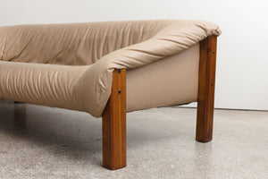 Mid Century Scoop Sofa