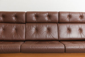 MC Ekornes Leather Sofa