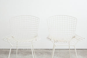 4 Bertoia Dining Chairs