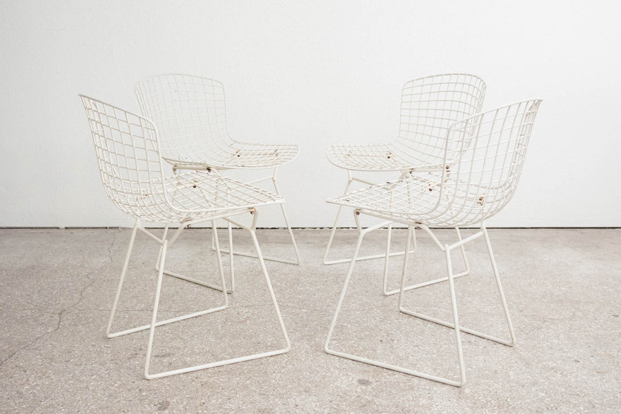 4 Bertoia Dining Chairs