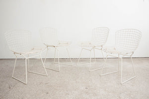 4 Bertoia Dining Chairs