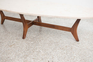 MC Travertine Coffee Table