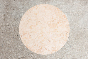 MC Travertine Side Table