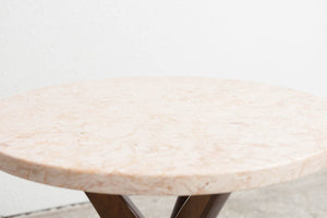 MC Travertine Side Table