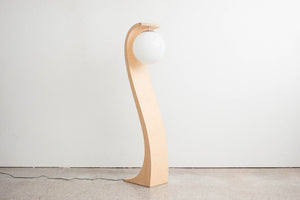 Milo Baughman Bentwood Floor Lamp