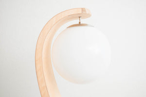 Milo Baughman Bentwood Floor Lamp