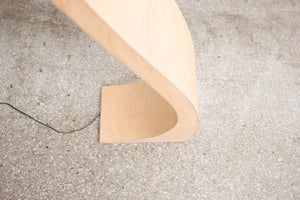Milo Baughman Bentwood Floor Lamp