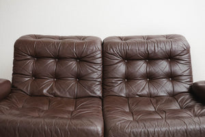 Häggström Swedish Leather Sofa