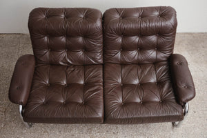 Häggström Swedish Leather Sofa