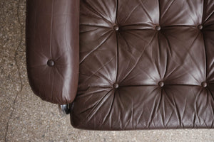 Häggström Swedish Leather Sofa
