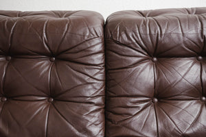 Häggström Swedish Leather Sofa