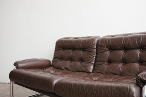 Häggström Swedish Leather Sofa