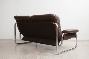 Häggström Swedish Leather Sofa