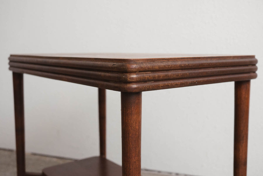 Deco Burl Side Table