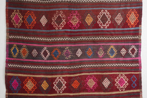 4.5x5 Turkish Kilim Rug | AYTEN