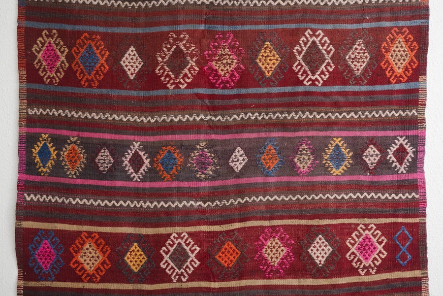 4.5x5 Turkish Kilim Rug | AYTEN