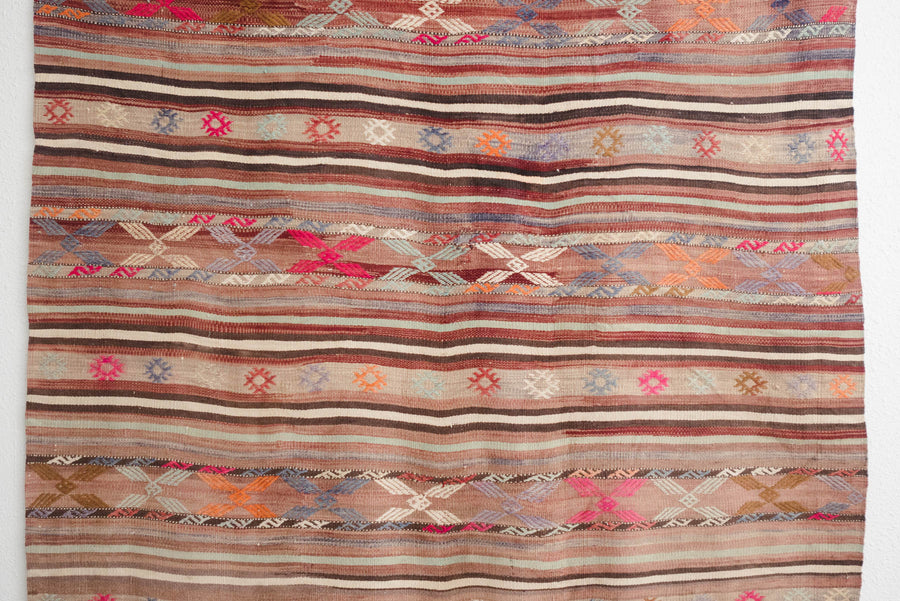 5x6 Turkish Kilim Rug | AYSUN