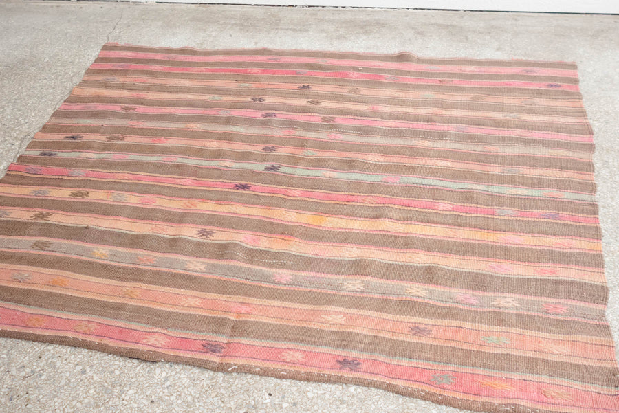6x5 Turkish Kilim Rug | ALTAY