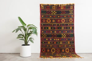 4.5x8.5 Turkish Kilim Rug | ATAY