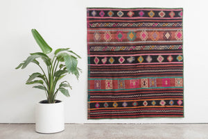 4.5x5.5 Turkish Kilim Rug | AYTAC