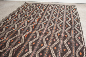 6.5x10 Turkish Kilim Rug | EREN
