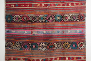 5.5x8 Turkish Kilim Rug | AFET