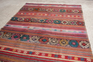 5.5x8 Turkish Kilim Rug | AFET