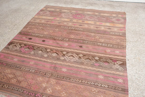 4.5x6 Turkish Kilim Rug | ATAKAN
