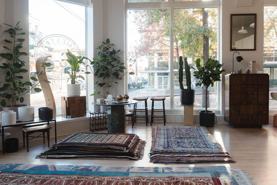 MC Bentwood Side Tables