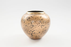 Brass Speckled Vase