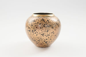 Brass Speckled Vase