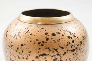 Brass Speckled Vase