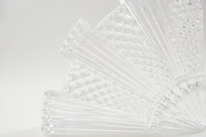 Crystal Fan Bookends