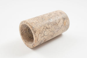 Fossilized Stone Cylinder