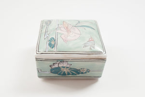 Porcelain Crane Box