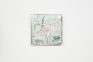 Porcelain Crane Box