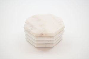 Marble Coaster Set