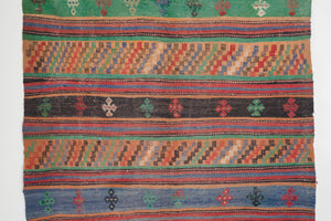6x7 Turkish Kilim Rug | DESTAN