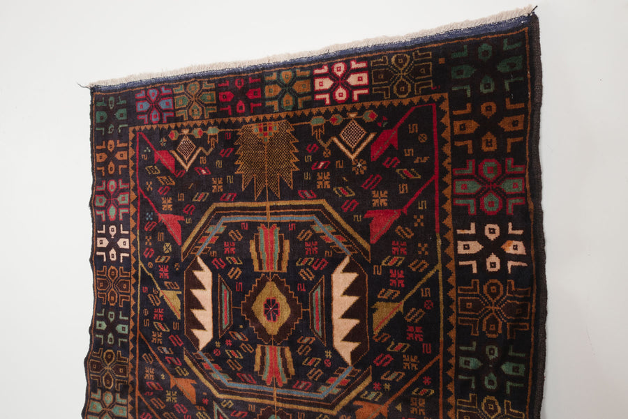 3.5x8.5 Afghan Rug | HUKAM