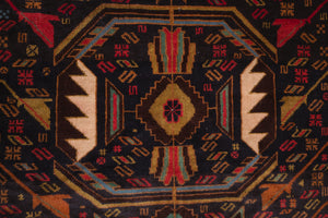 3.5x8.5 Afghan Rug | HUKAM