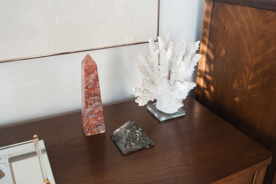 Black Marble Pyramid
