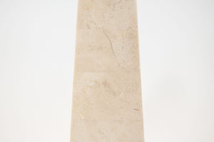 Vtg Limestone Obelisk