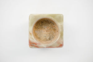 Square Onyx Votive Holder