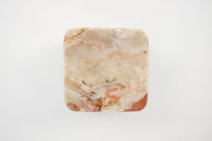 Square Onyx Votive Holder