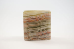 Square Onyx Votive Holder