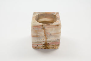Square Onyx Votive Holder