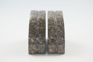 Carved Stone Bookends