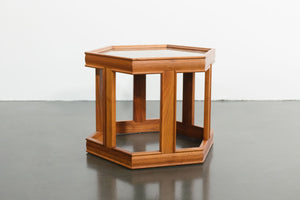 MC Brown Saltman Side Table